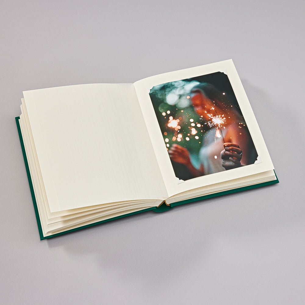 Album photo SEMIKOLON Classic Medium - 21.6 x 25.5 cm - 80 pages - Forest - 4004117593765