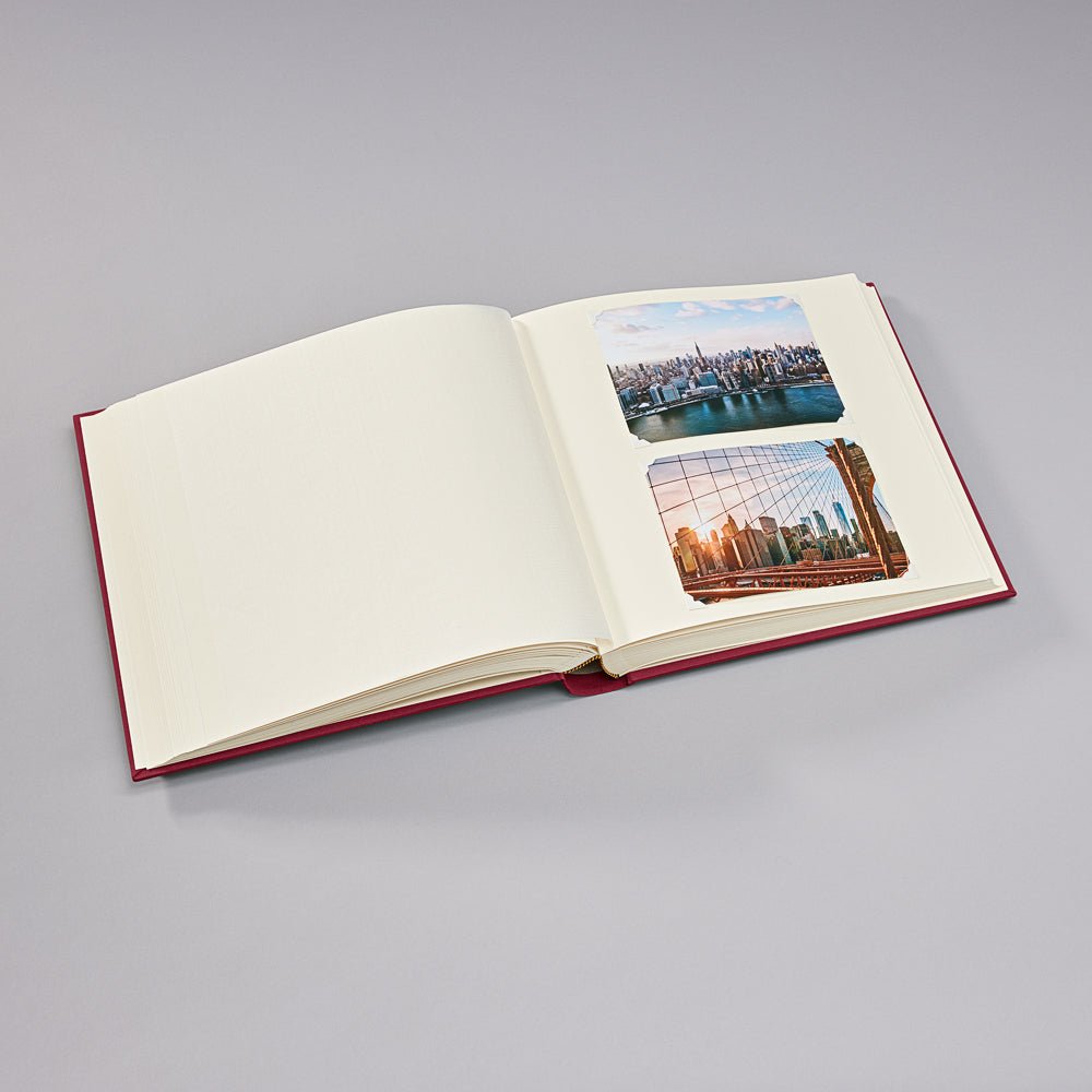Album photo SEMIKOLON Classic XLarge - 32 x 31 cm - 130 pages - Burgundy - 4250053622476