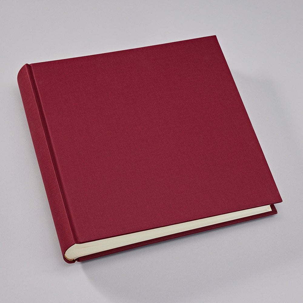 Album photo SEMIKOLON Classic XLarge - 32 x 31 cm - 130 pages - Burgundy - 4250053622476