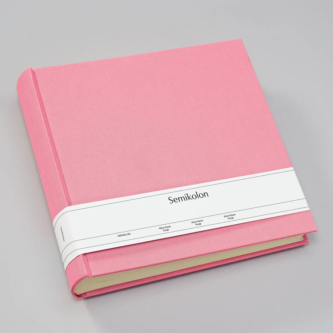 Album photo SEMIKOLON Classic XLarge - 32 x 31 cm - 130 pages - Flamingo -