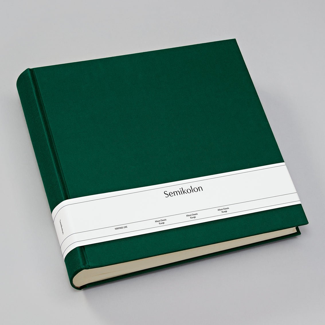 Album photo SEMIKOLON Classic XLarge - 32 x 31 cm - 130 pages - Forest -