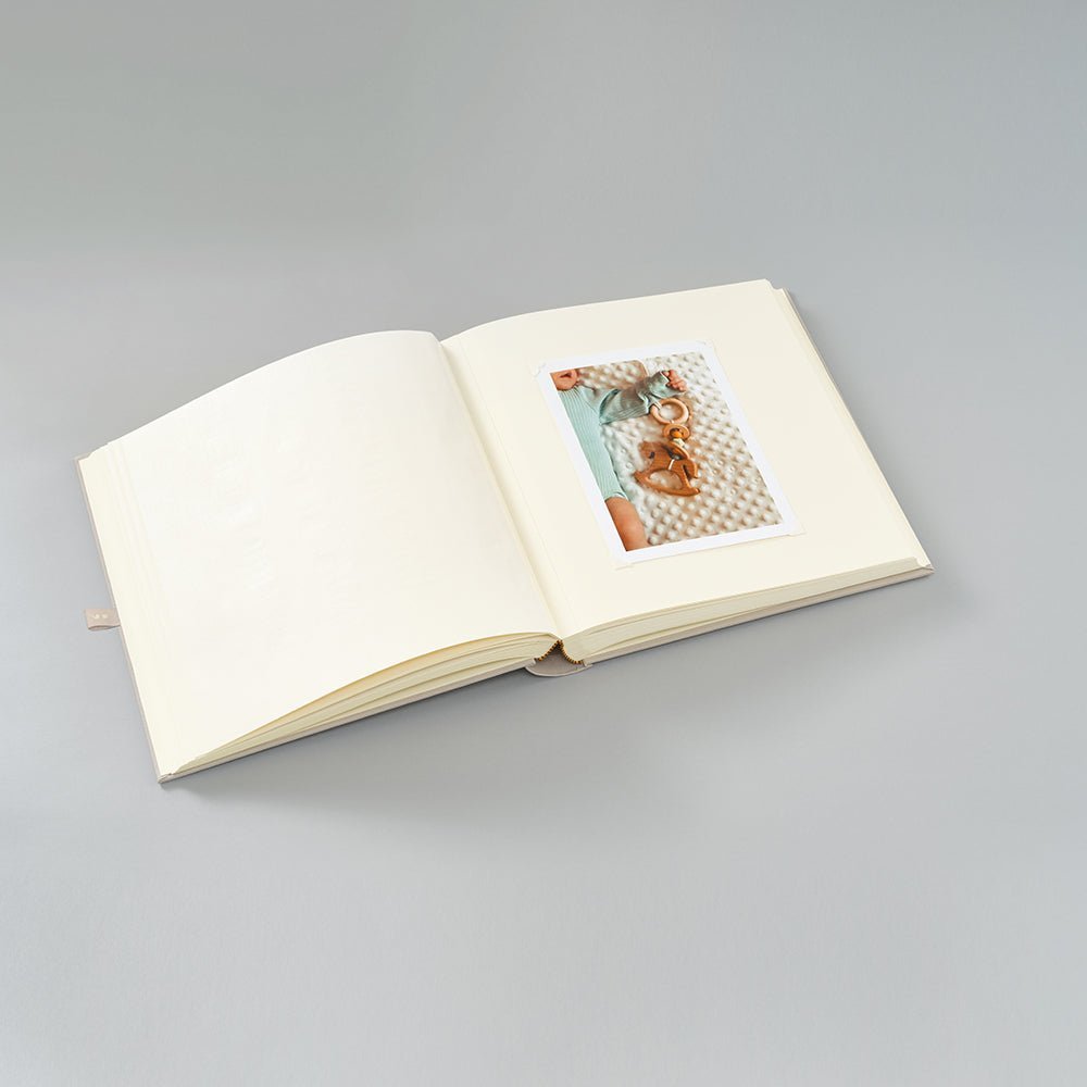 Album photo SEMIKOLON Petit Atelier Classic Large - 24.5 x 30.5 cm - 100 pages - Warm Sand - 4004117660078