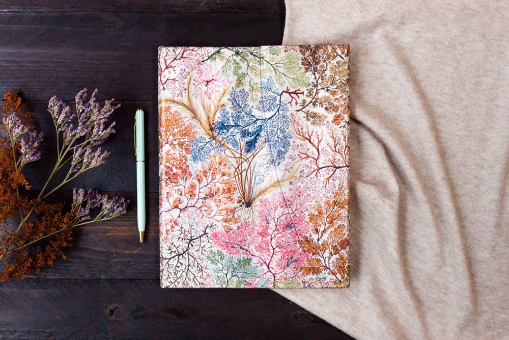 Agenda 2026 PAPERBLANKS Anémone - 1 semaine sur 2 pages - Midi - Hardcover - Horizontal - 160p