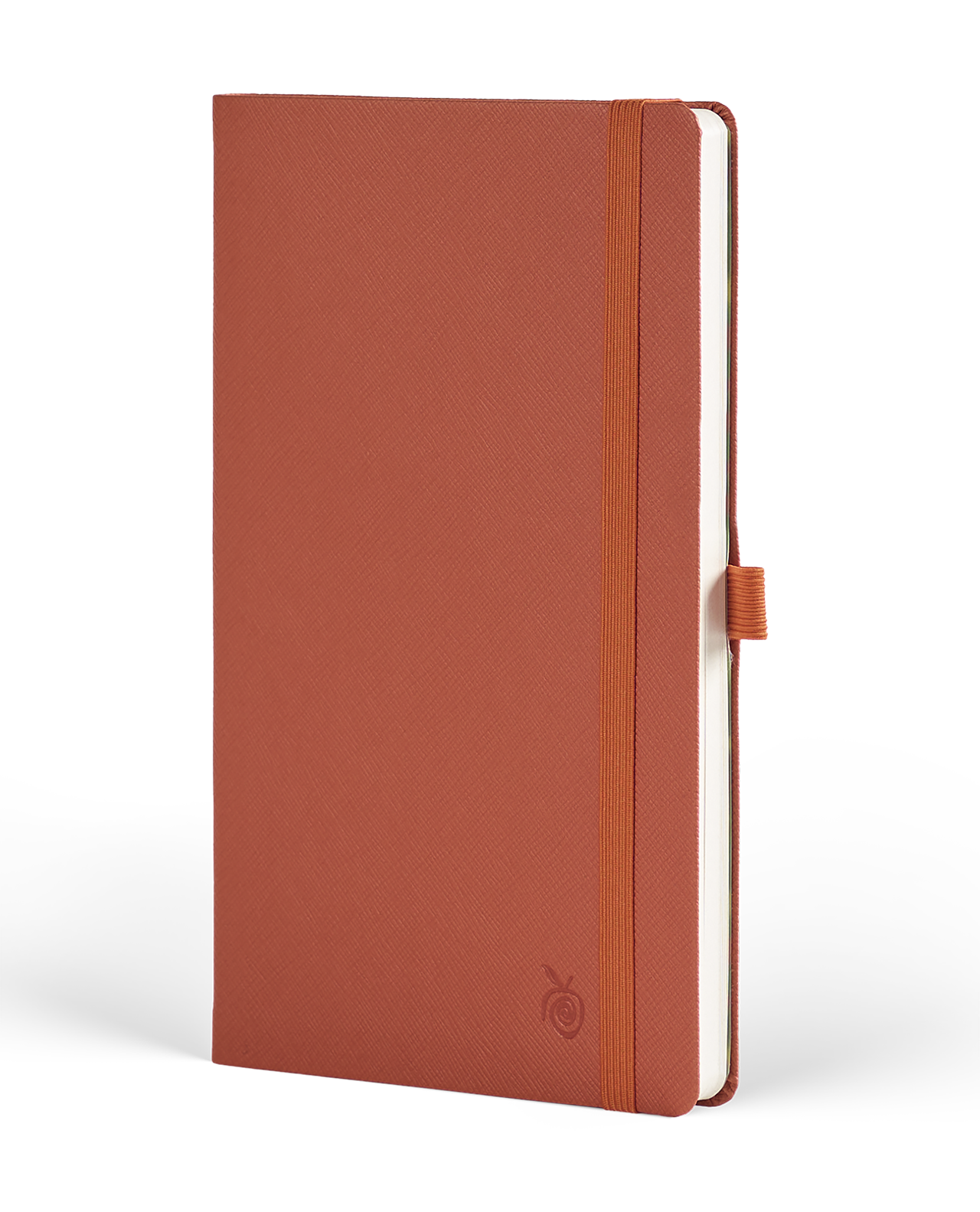 Carnet CASTELLI MILANO Appeel Classic - 19 x 25 cm - Hardcover - Ligné - Apple Kaki
