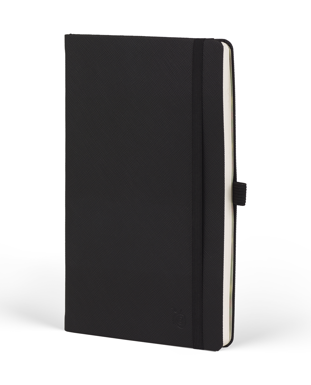 Carnet CASTELLI MILANO Appeel Classic - 19 x 25 cm - Hardcover - Ligné - Black