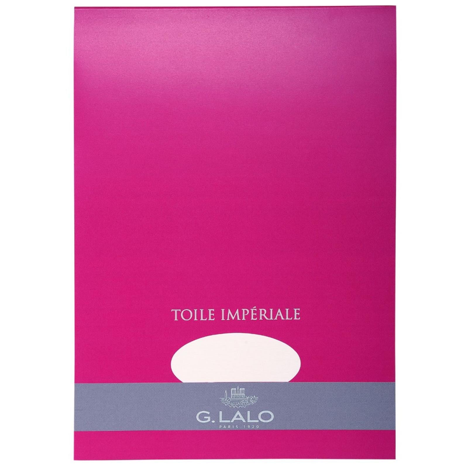 Bloc G.LALO Toile Impériale - A4 - 100 g/m² - Blanc - 3140290135000