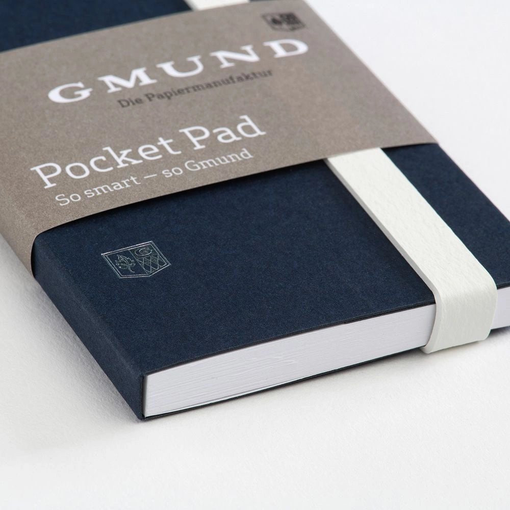 Bloc - notes GMUND Pocket Pad - 6,7 x 13,8 cm - Uni - Midnight -