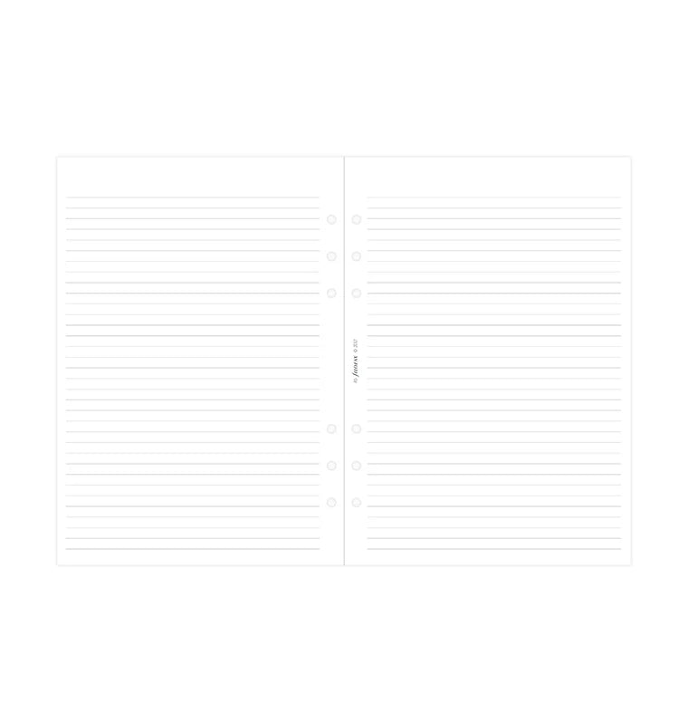 Bloc - notes ligné FILOFAX - Blanc - A5 - A5 - Ligné - 5015142020163