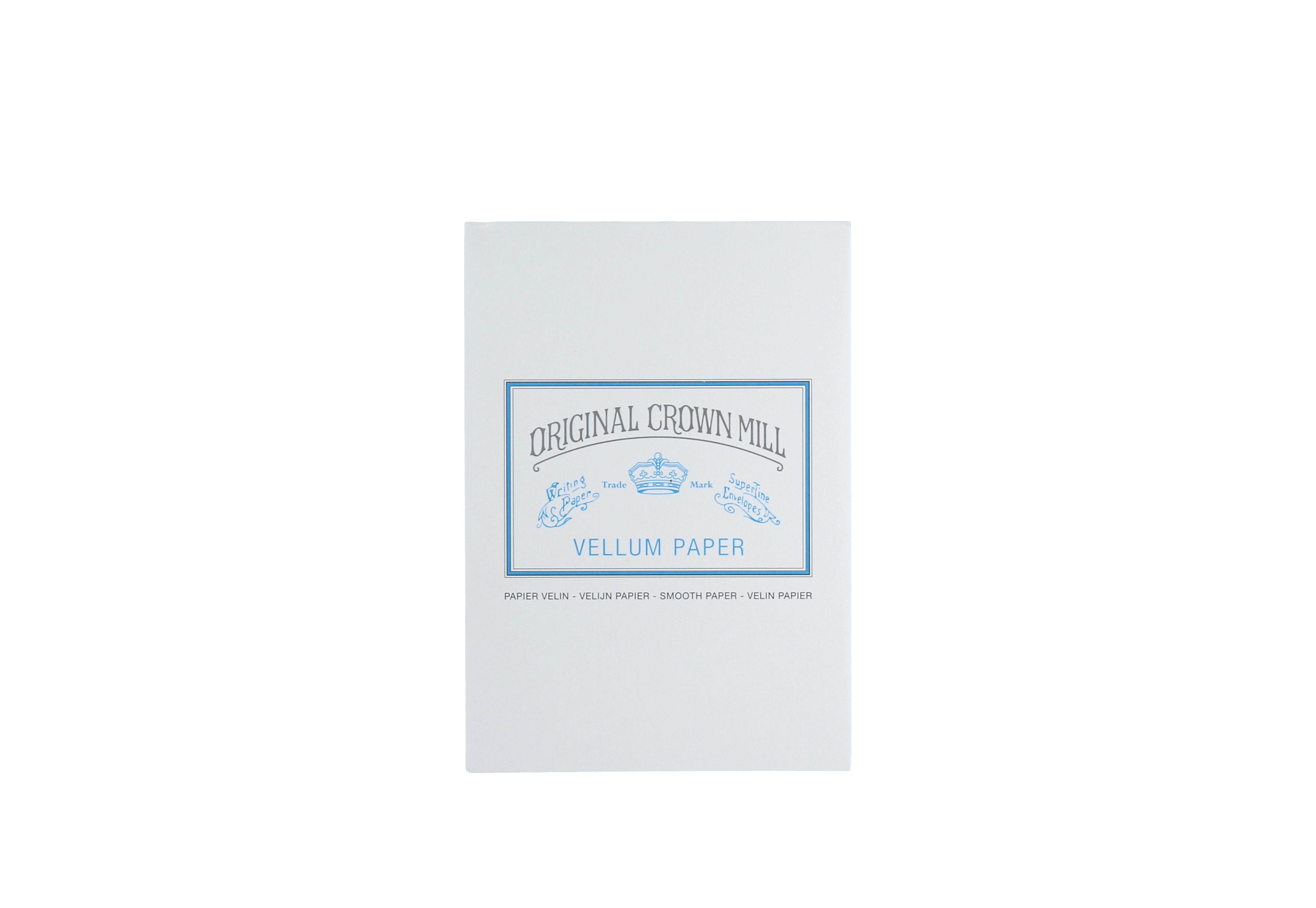 Bloc ORIGINAL CROWN MILL Papier Vélin - A5 - 100 g/m² - Blanc - 5413036191256