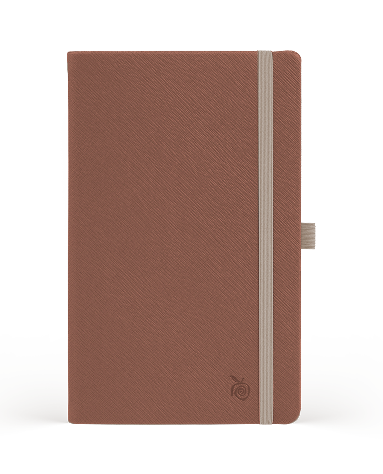 Carnet CASTELLI MILANO Appeel Classic - 19 x 25 cm - Hardcover - Ligné - Brown