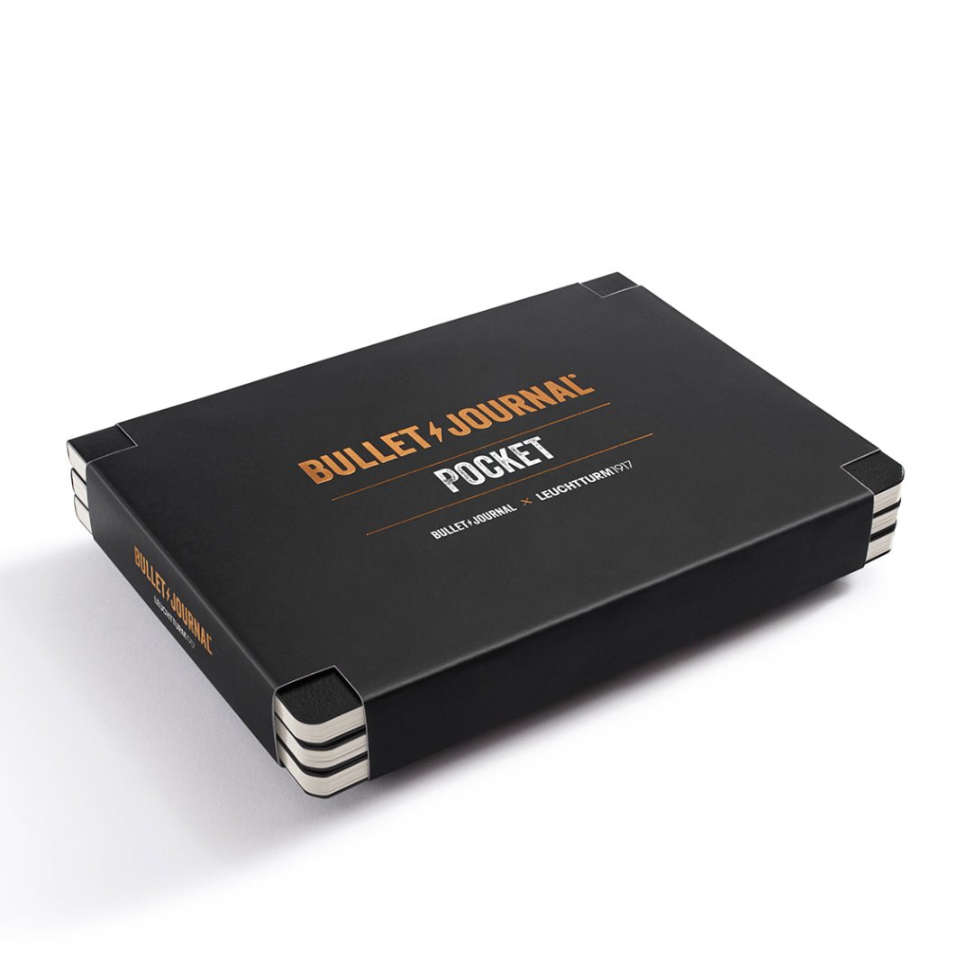 Bullet Journal LEUCHTTURM1917 Pocket - Pocket - Pointillé - Noir -