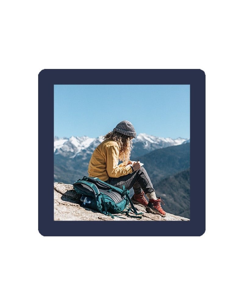 Cadre photo SLIMPYX adhésif - 10 x 10 cm - Imperial blue -