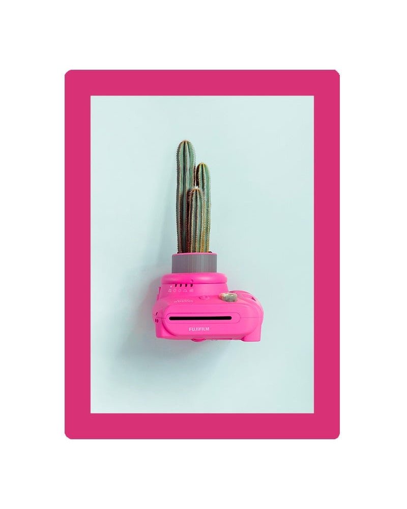 Cadre photo SLIMPYX adhésif - 10 x 15 cm - Fuchsia -