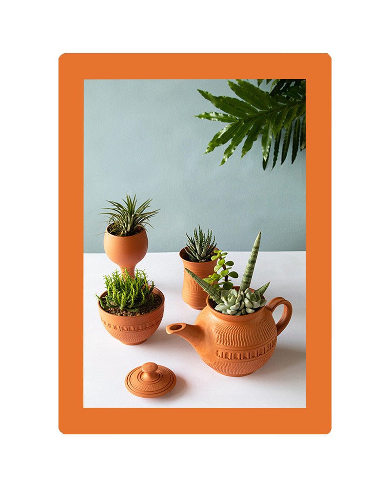 Cadre photo SLIMPYX adhésif - 13 x 18 cm - Terracotta - 3683080261096