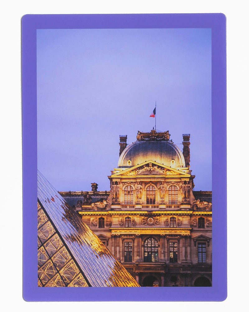 Cadre photo SLIMPYX adhésif - 20 x 30 cm - Violet lilas - 3683080261034