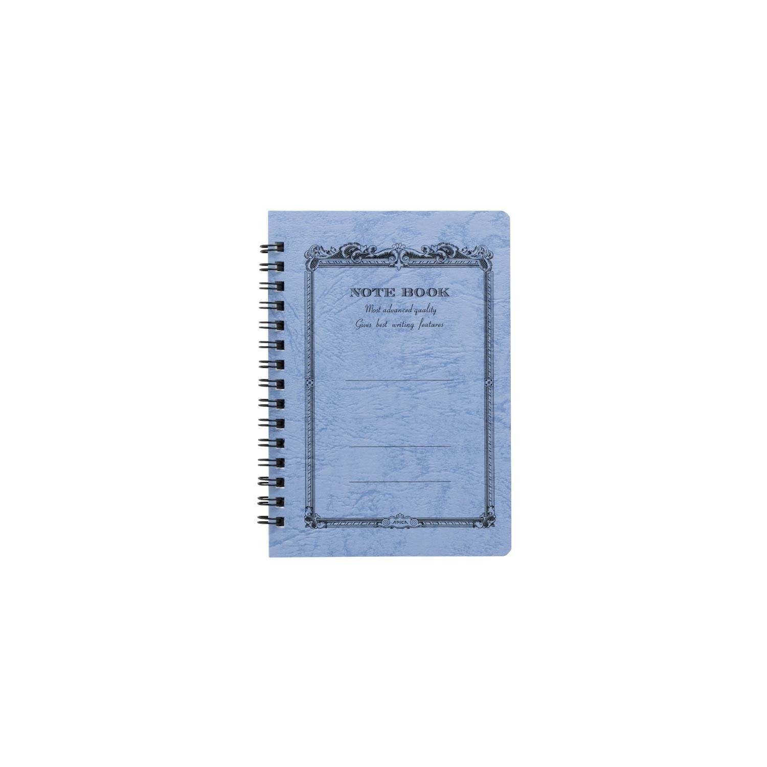 Carnet APICA CD Twing Ring Notebook - A6 - Ligné - Wisteria - 4970090337378