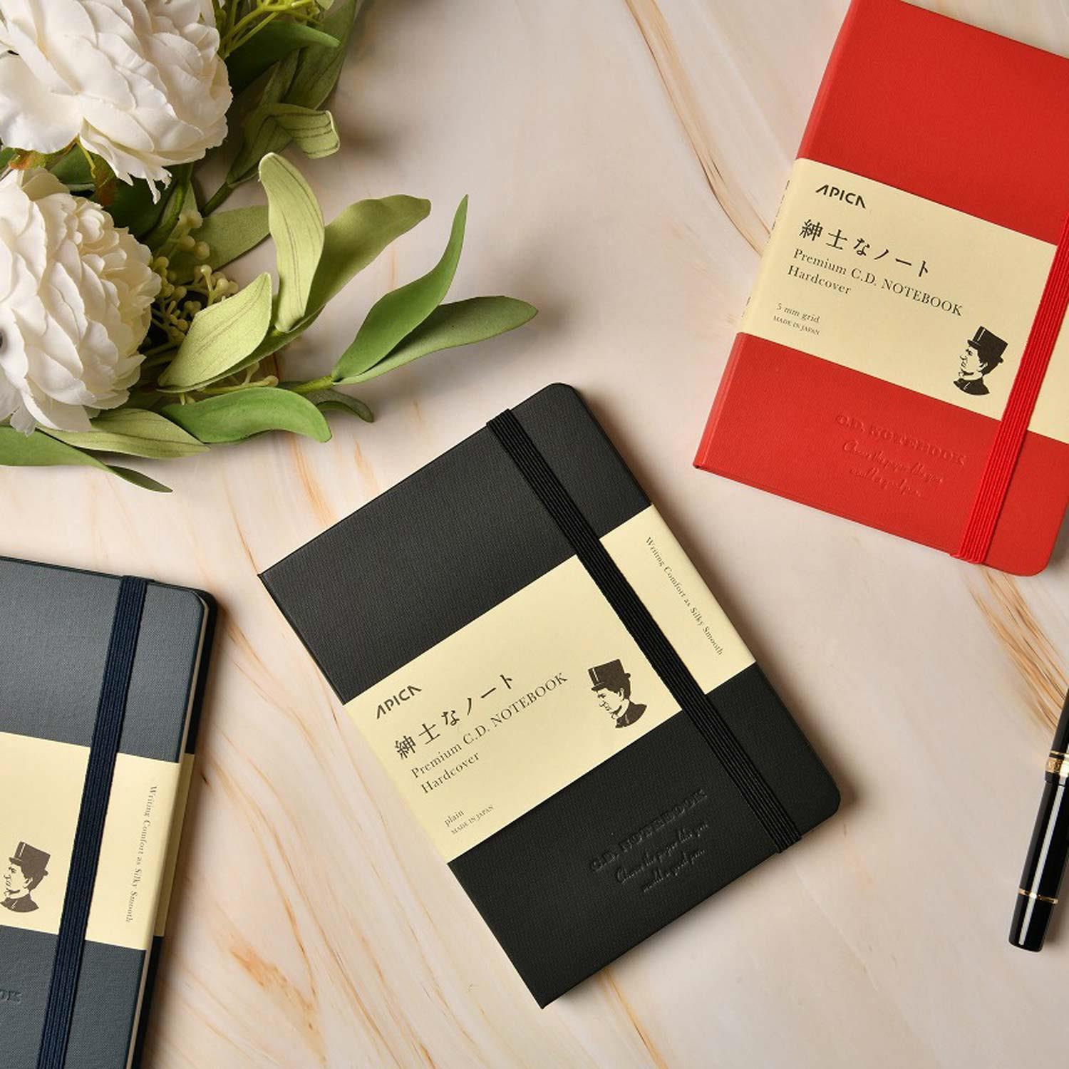 Carnet APICA Premium CD Notebook - A5 - Hardcover - Quadrillé -