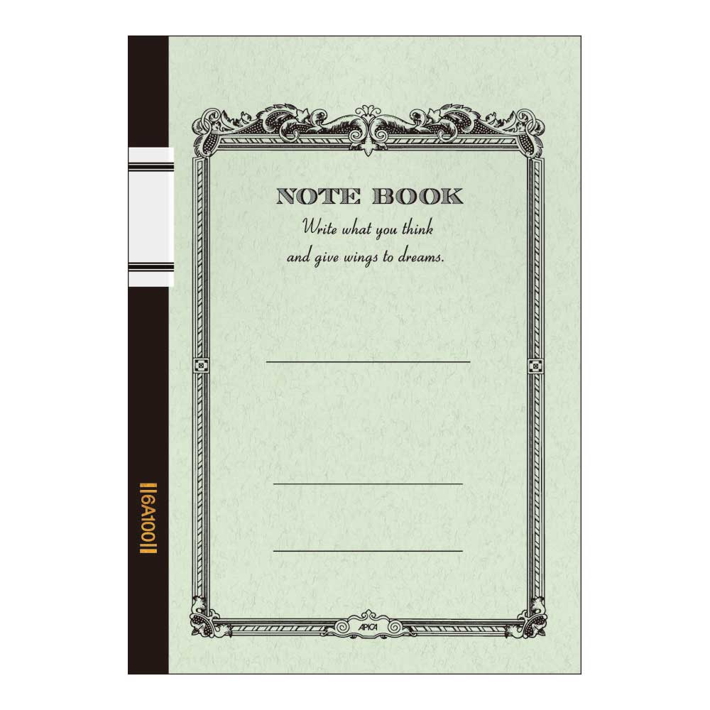 Carnet APICA Retro CD Notebook - B5 - Ligné - 4970090333684