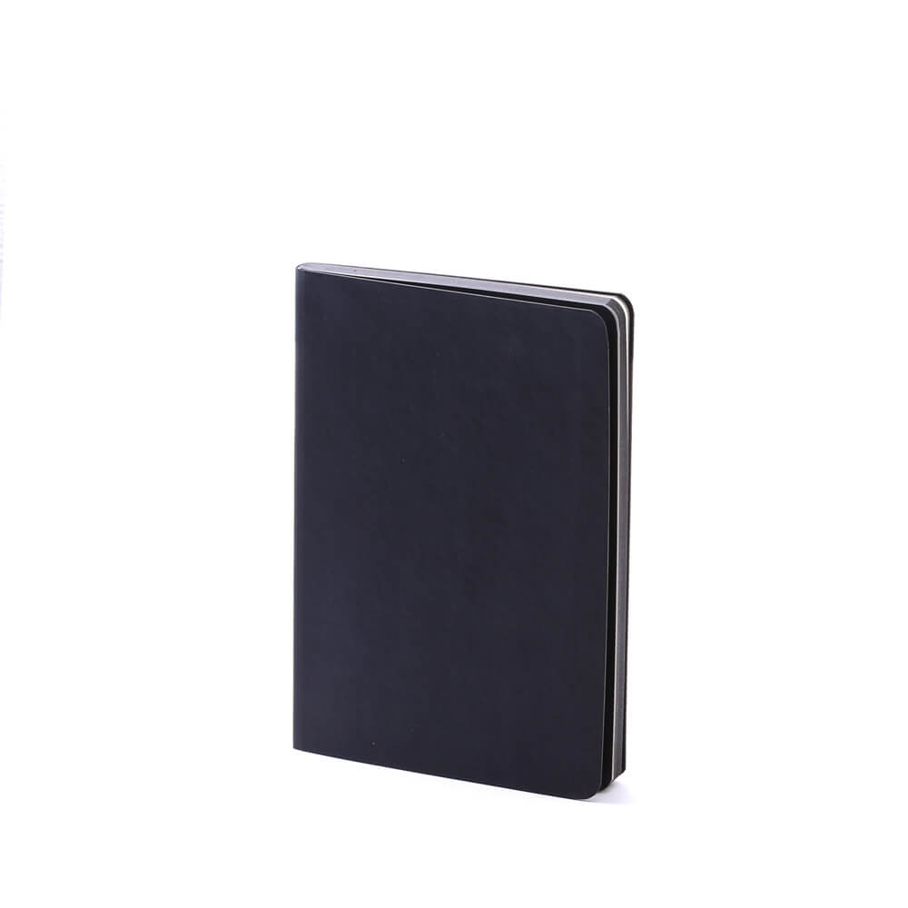 Carnet BALTS M - A5 - Softcover - Quadrillé - Black -