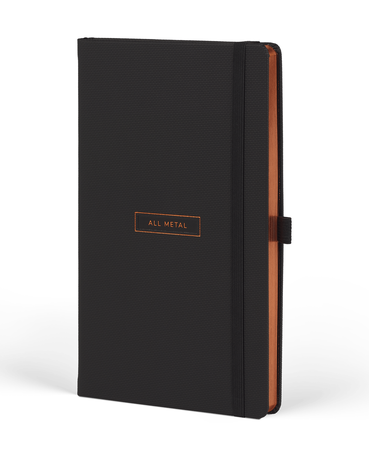 Carnet CASTELLI MILANO All Metal - 13 x 21 cm - Hardcover - Ligné - Bronze - 8056149954676