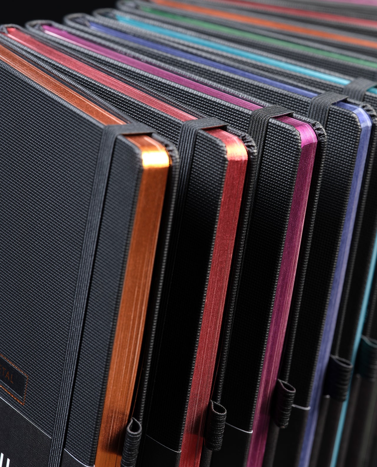 Carnet CASTELLI MILANO All Metal - 13 x 21 cm - Hardcover - Ligné - Red - 8056149954713