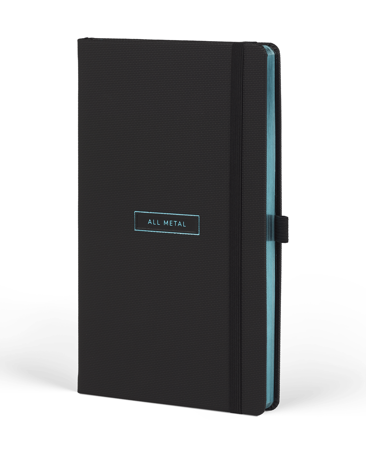 Carnet CASTELLI MILANO All Metal - 13 x 21 cm - Hardcover - Ligné - Tiffany - 8056149954720