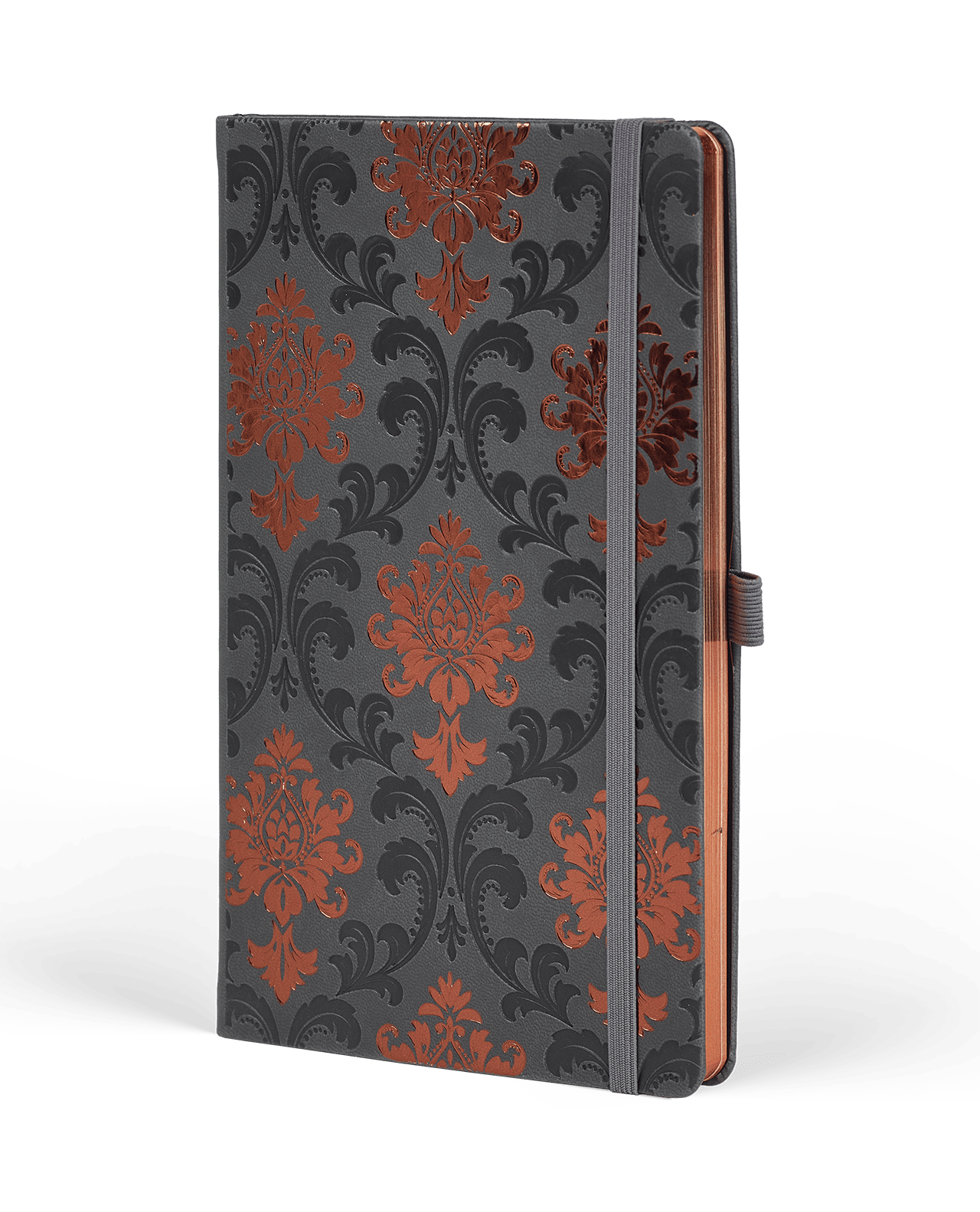 Carnet CASTELLI MILANO Copper - 19 x 25 cm - Hardcover - Ligné - Baroque - 8056149954966