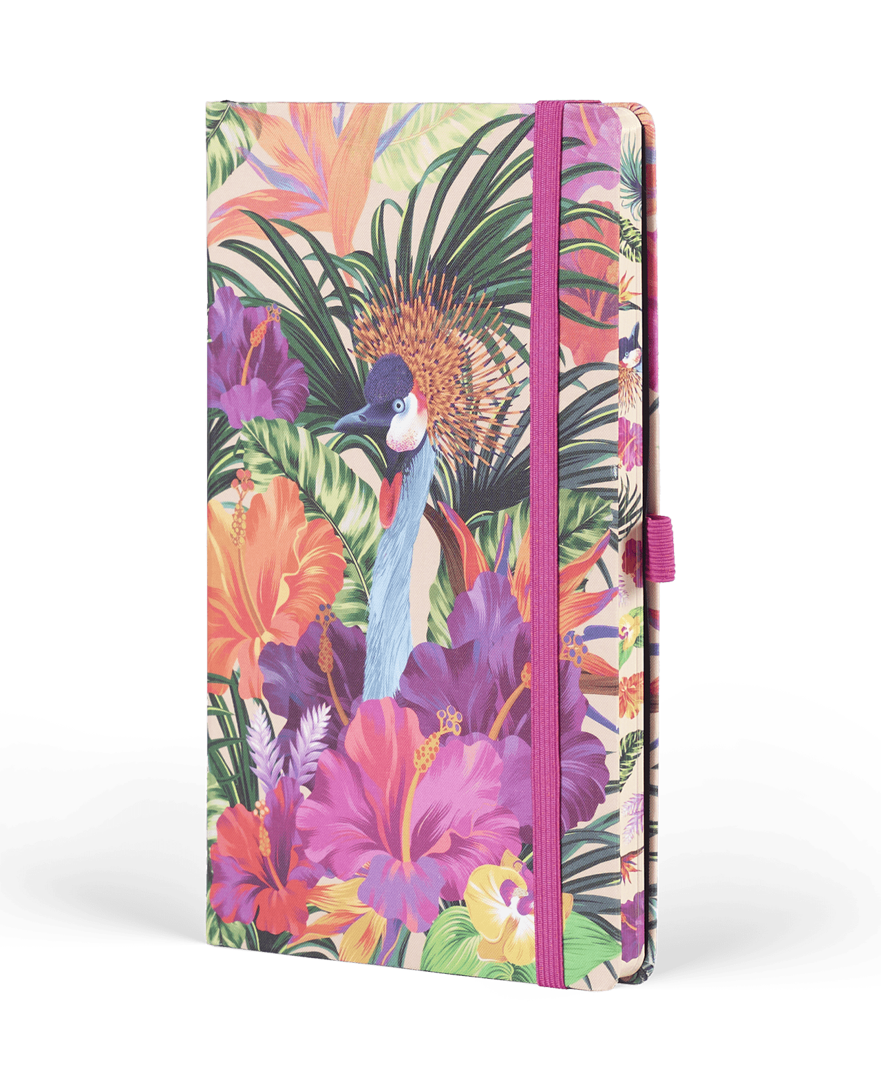 Carnet CASTELLI MILANO Eden - 9 x 14 cm - Hardcover - Ligné - Tropical - 8056149953440