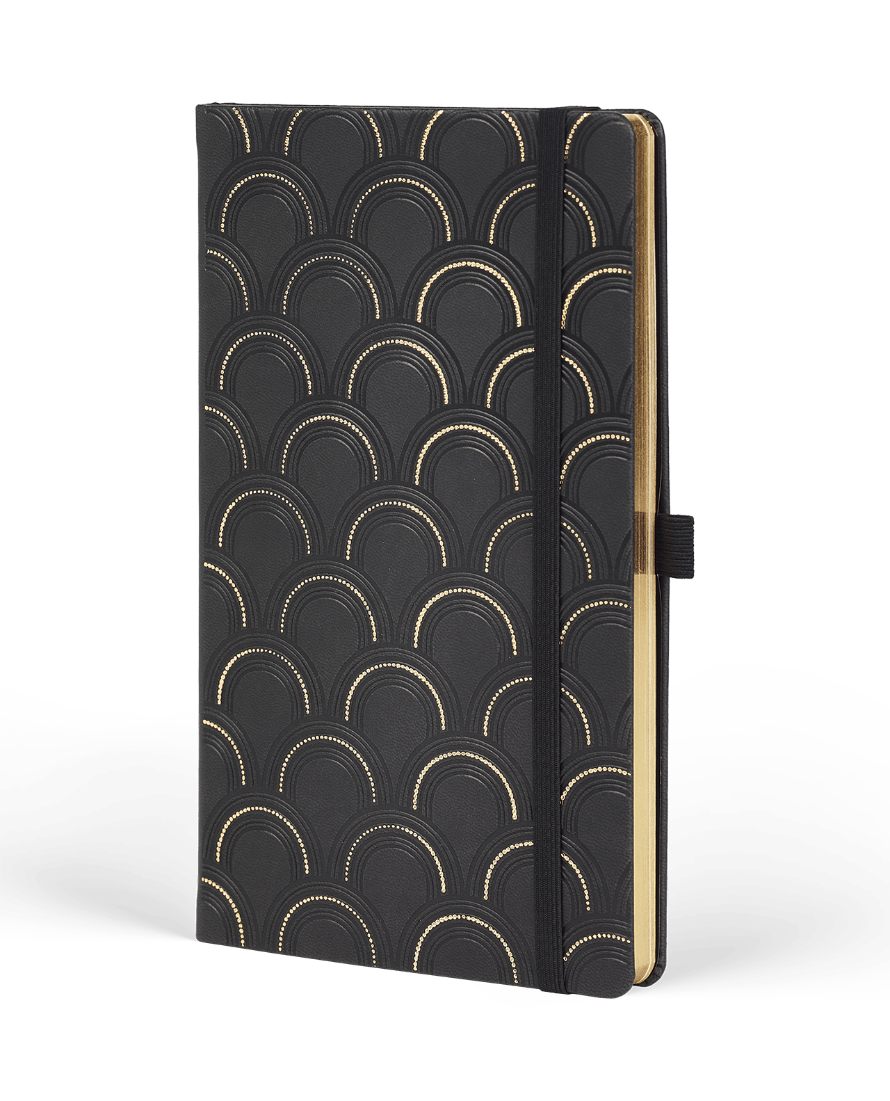 Carnet CASTELLI MILANO Gold - 19 x 25 cm - Hardcover - Ligné - Art Deco - 8056149955604