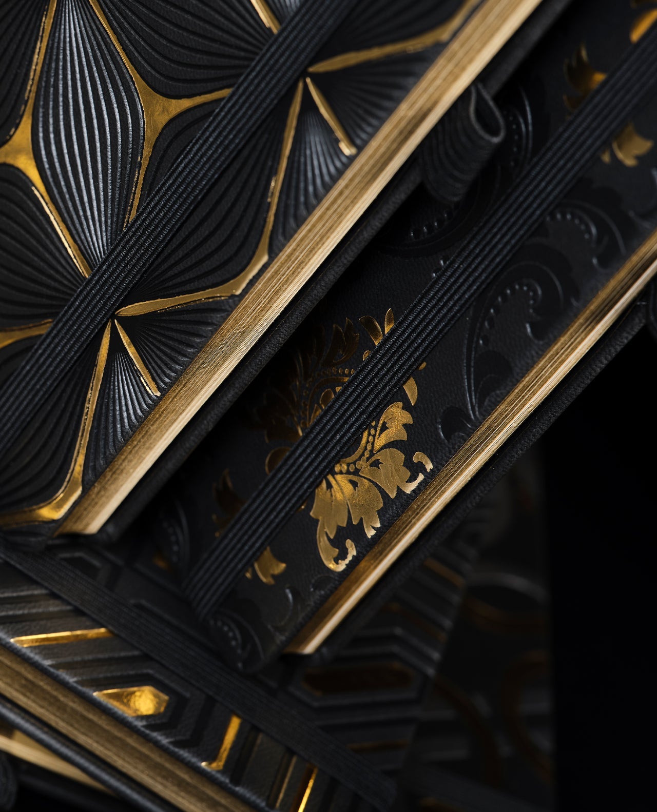Carnet CASTELLI MILANO Gold - 19 x 25 cm - Hardcover - Ligné - Baroque - 8056149955598