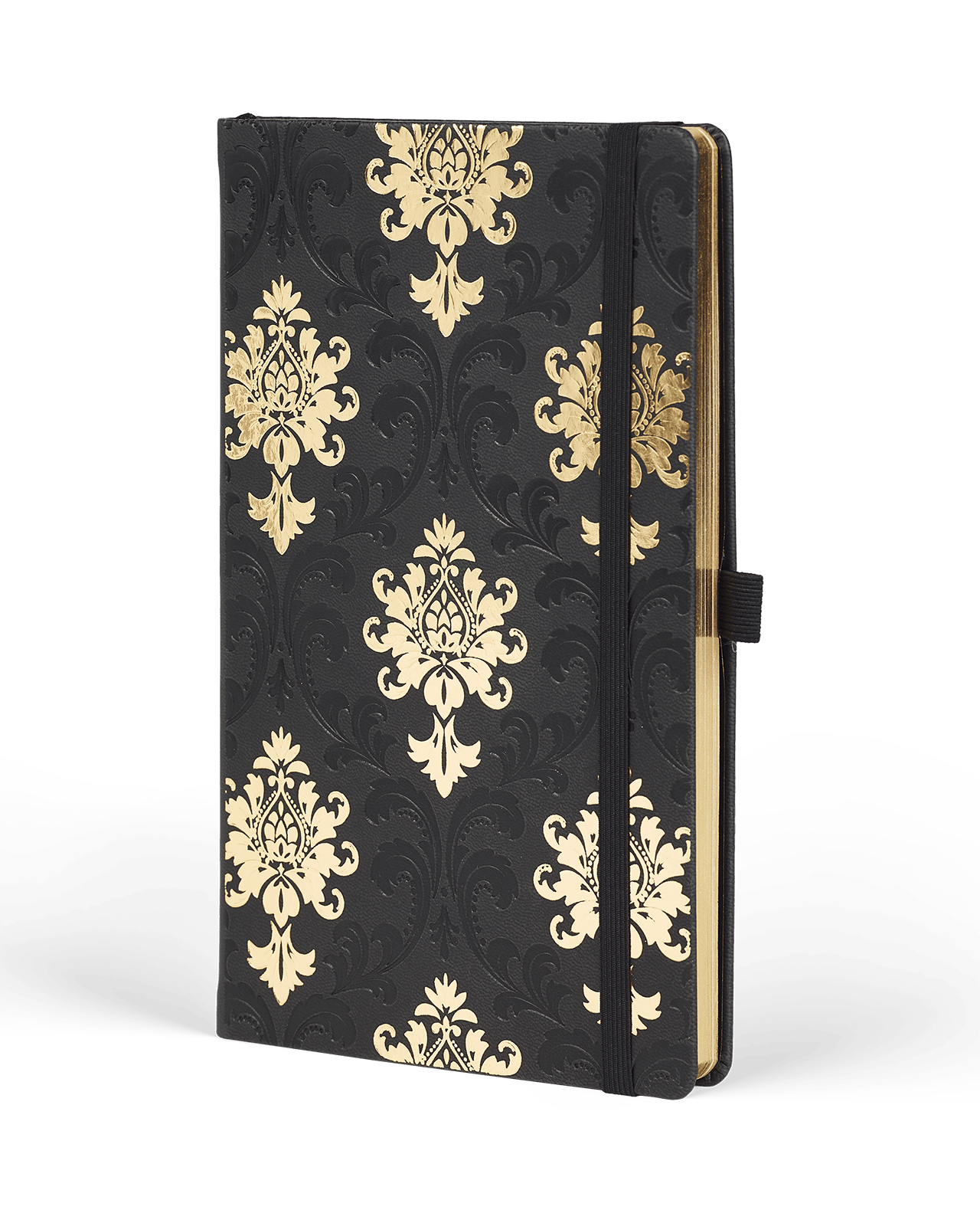 Carnet CASTELLI MILANO Gold - 19 x 25 cm - Hardcover - Ligné - Baroque - 8056149955598