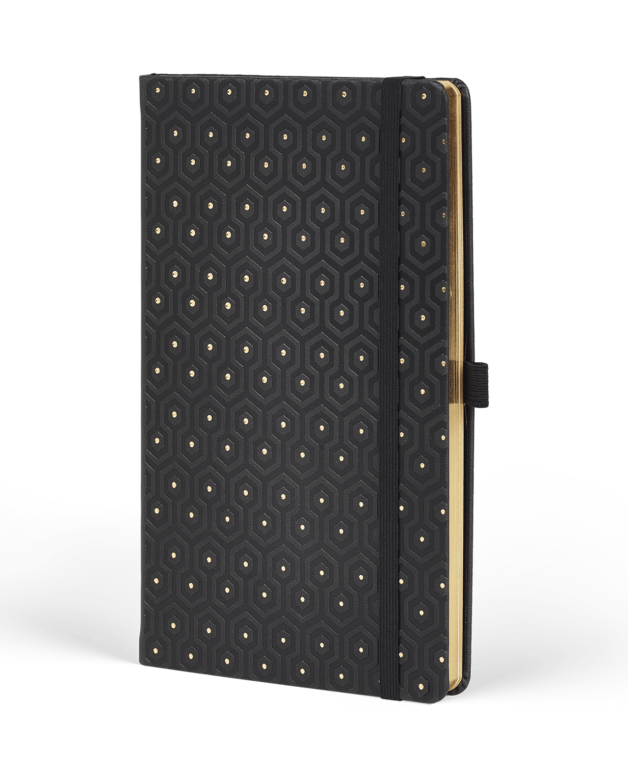 Carnet CASTELLI MILANO Gold - 19 x 25 cm - Hardcover - Ligné - Honeycomb - 8056149955611