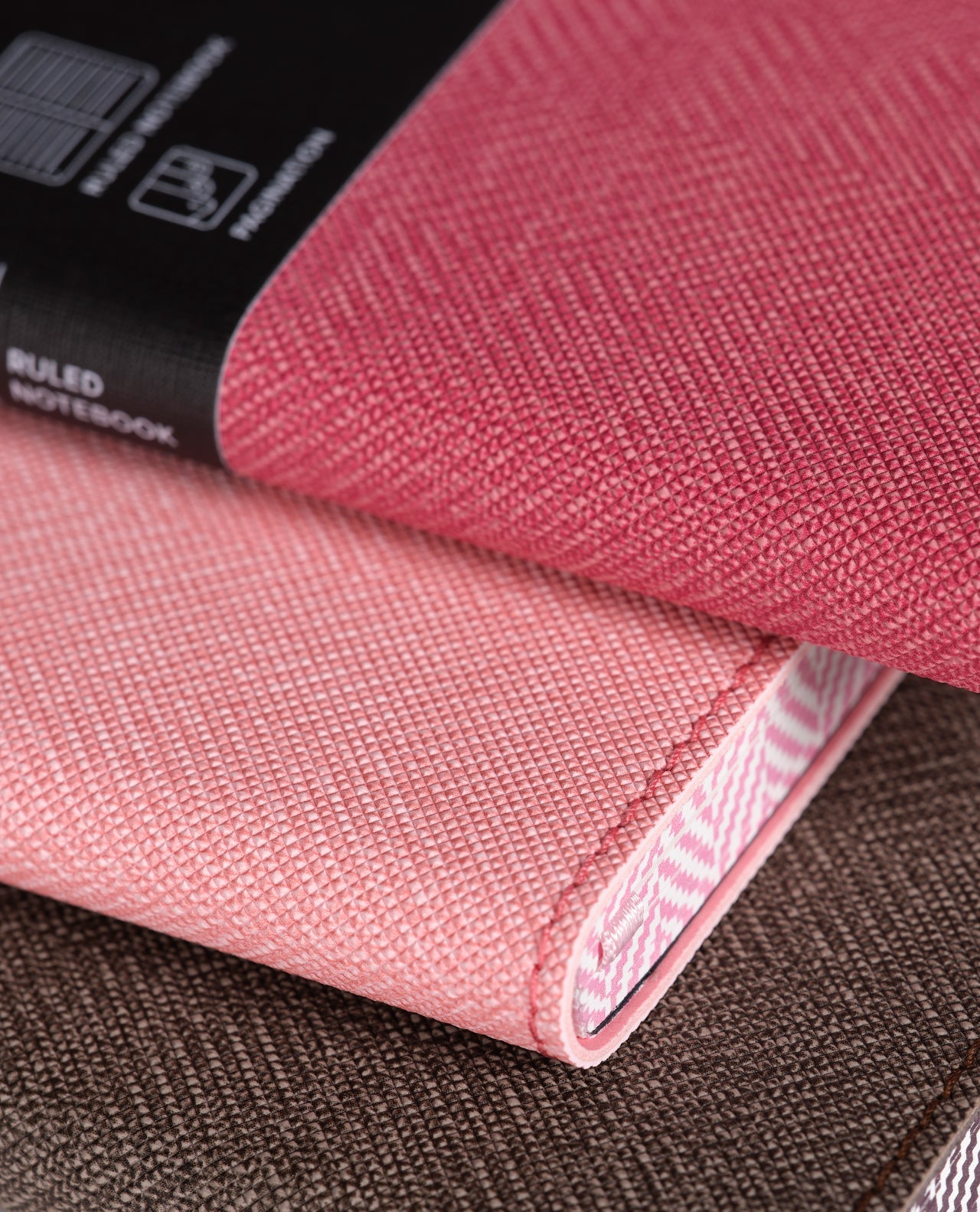Carnet CASTELLI MILANO Harris - 9 x 14 cm - Softcover - Ligné - Flamingo - 8056149955642