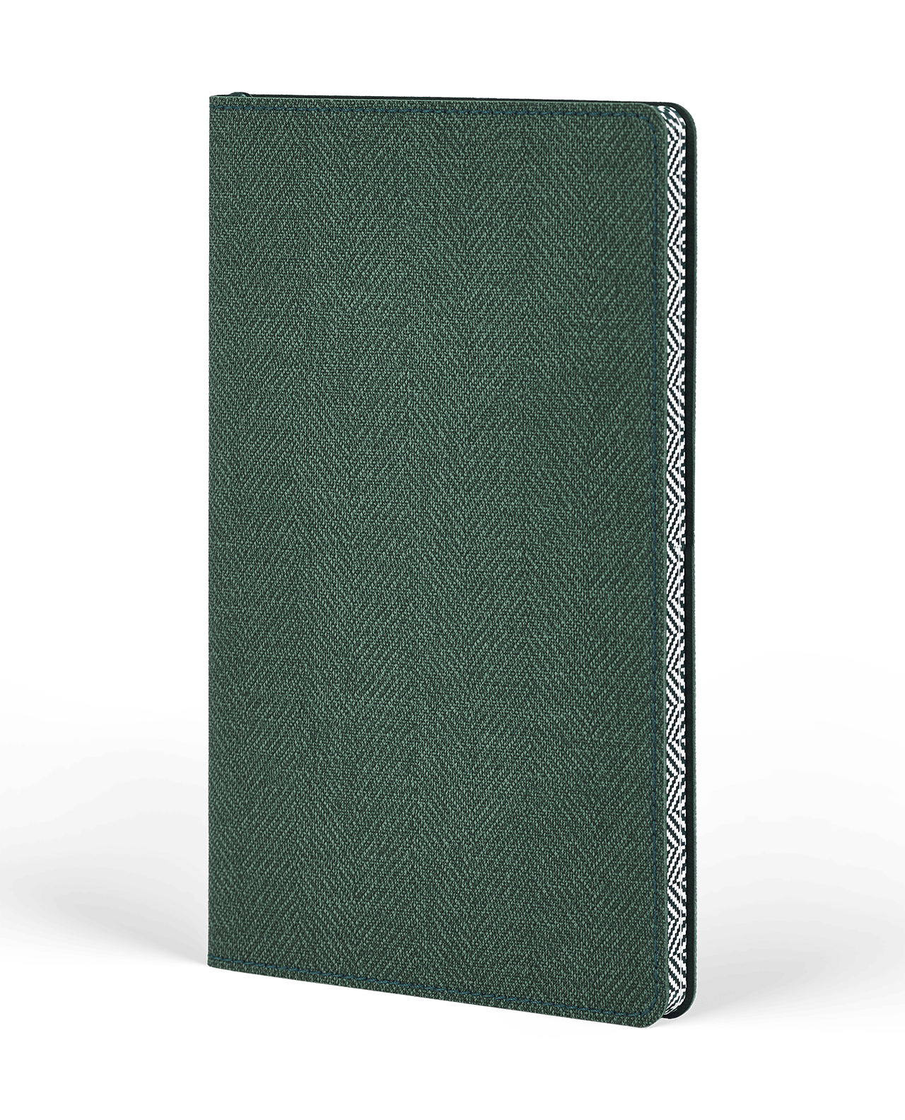Carnet CASTELLI MILANO Harris - 9 x 14 cm - Softcover - Ligné - Forest Green - 8056149955697