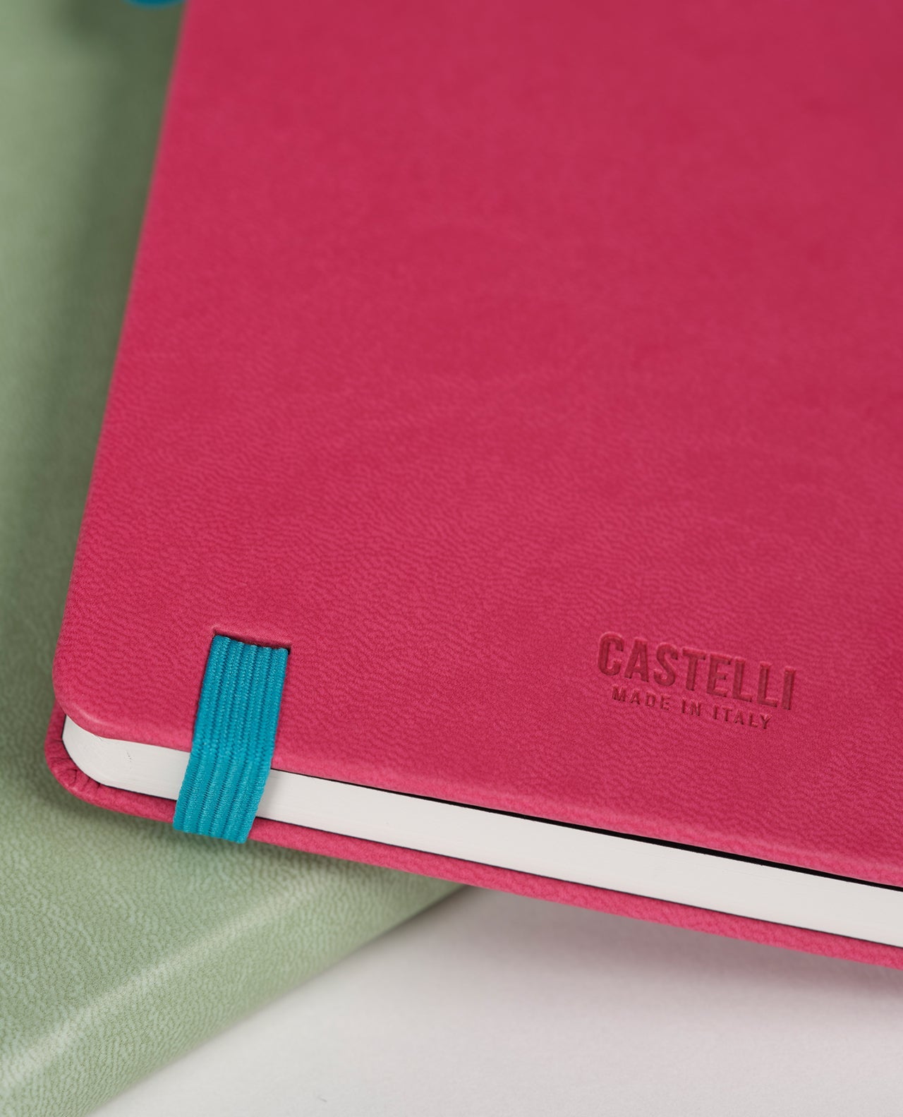 Carnet CASTELLI MILANO Kaleido - 19 x 25 cm - Hardcover - Ligné - Raspberry - 8056149953952