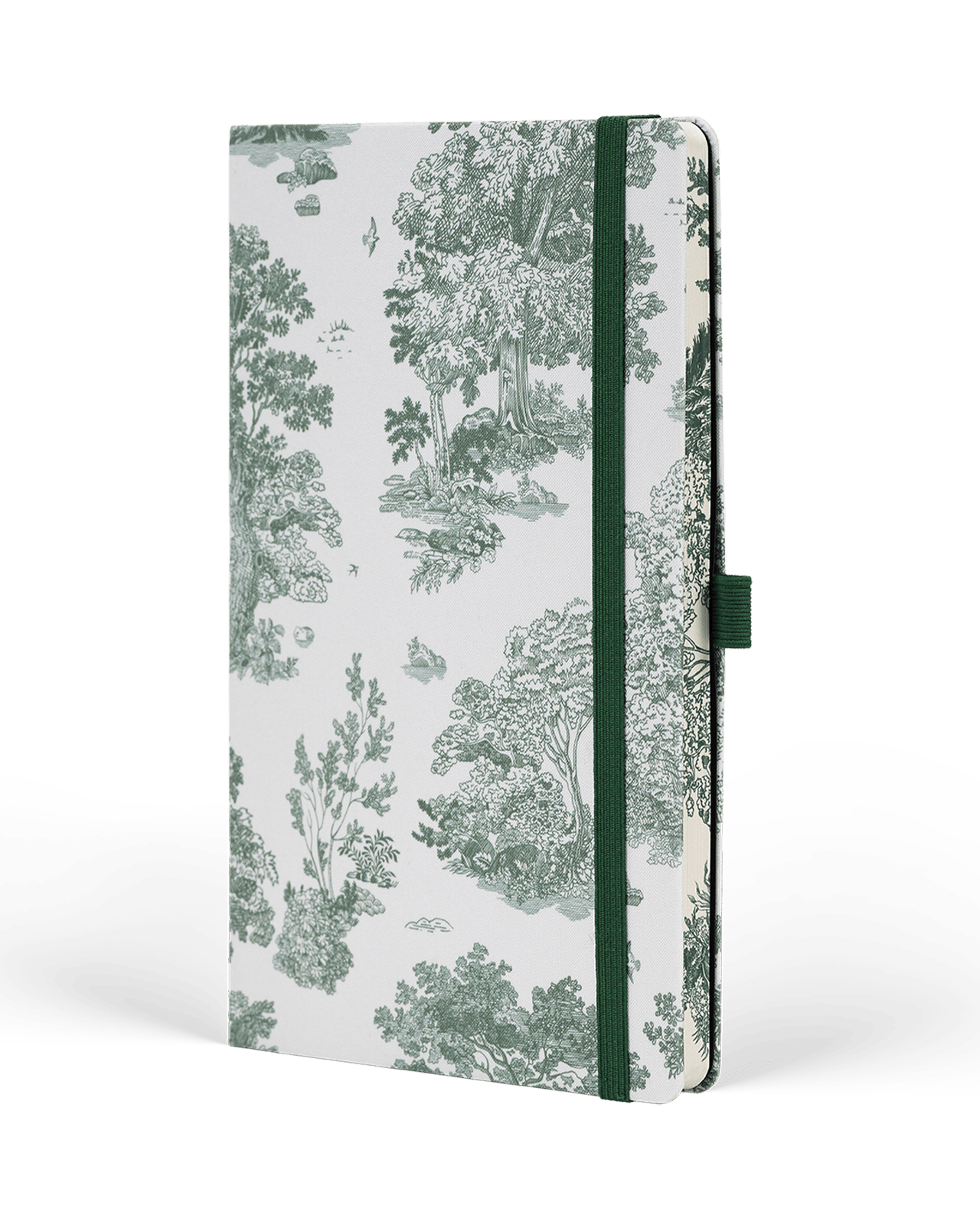 Carnet CASTELLI MILANO Landscapes - 13 x 21 cm - Hardcover - Ligné - Evergreen - 8056149959886
