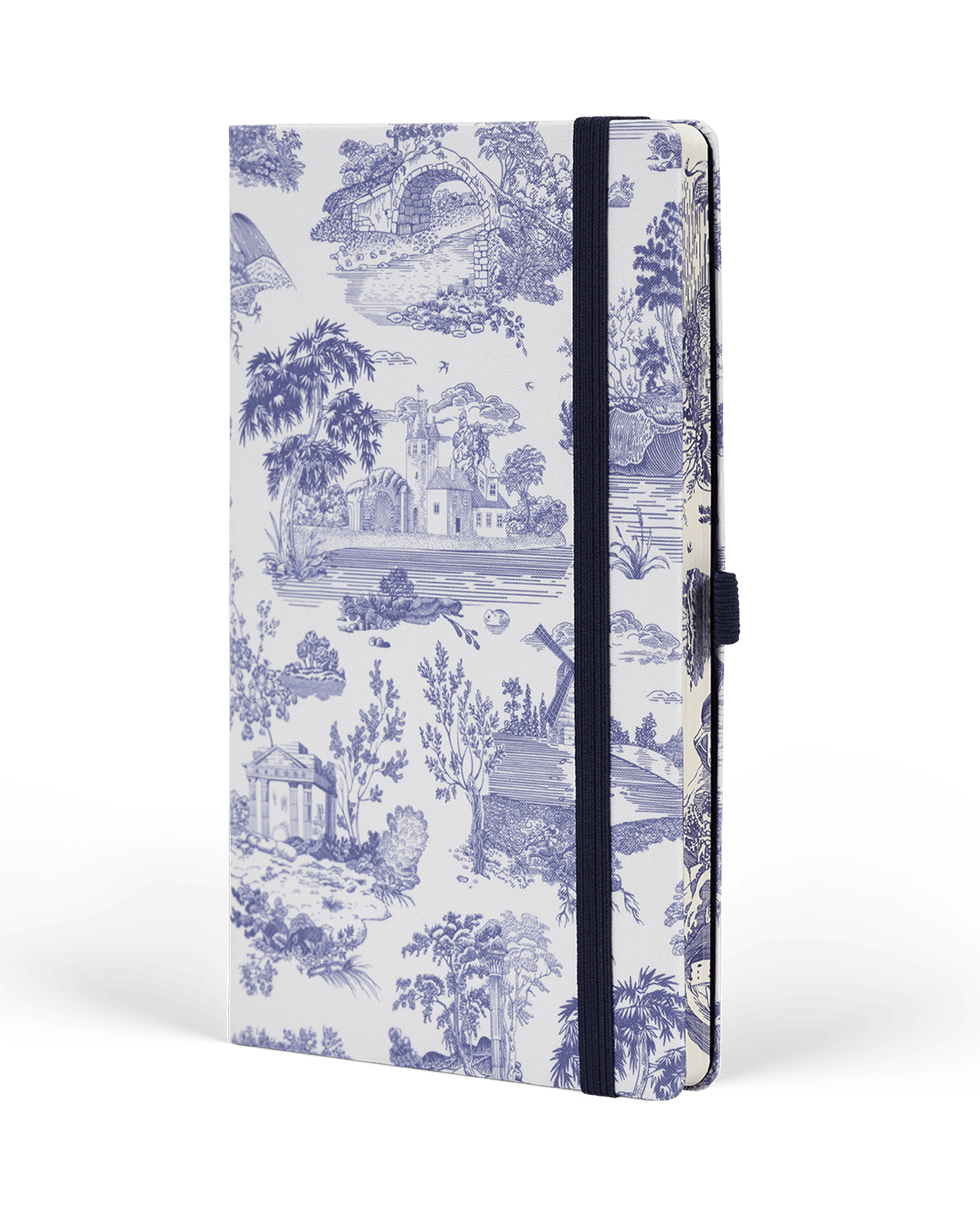 Carnet CASTELLI MILANO Landscapes - 13 x 21 cm - Hardcover - Ligné - Marine Blue - 8056149959862