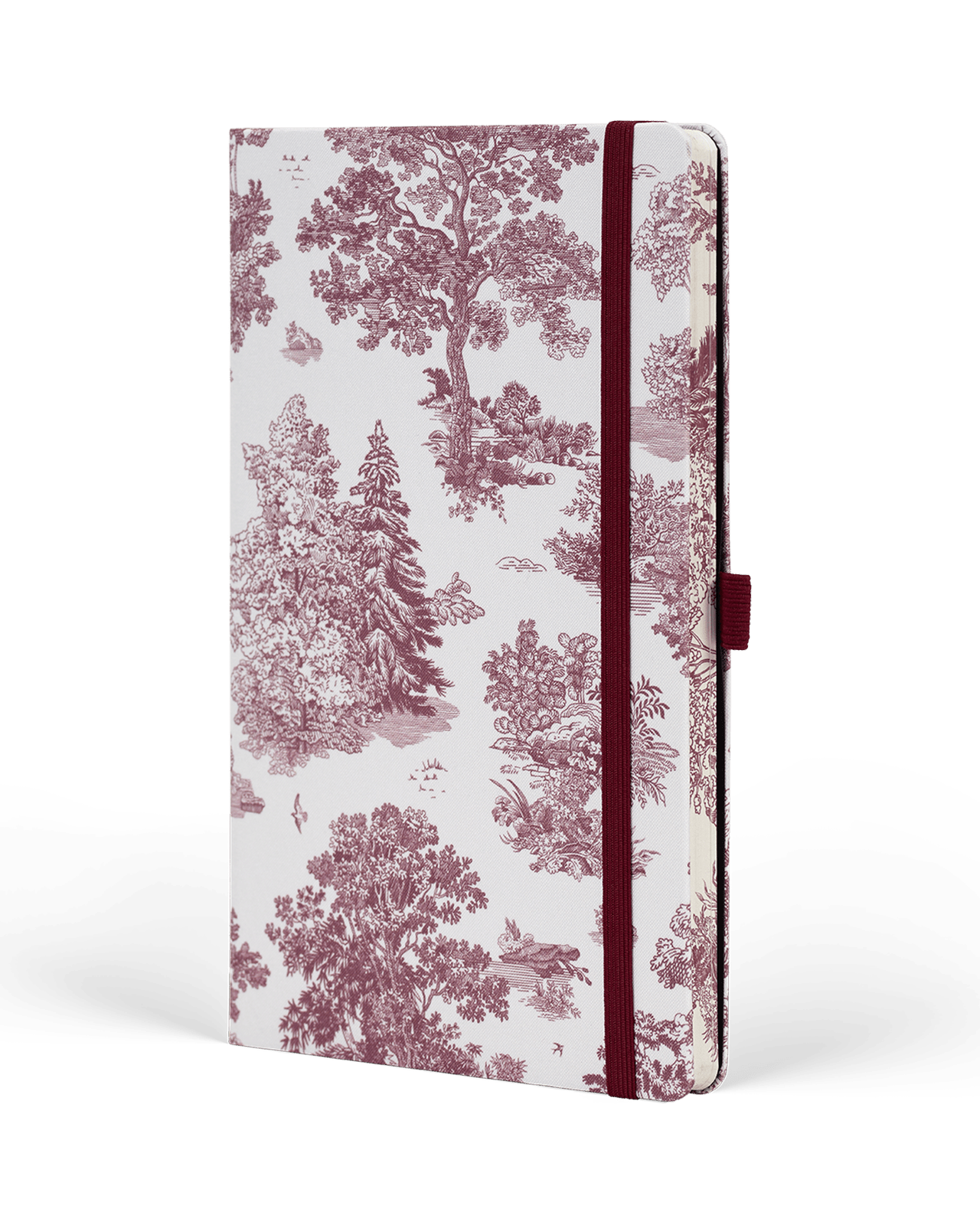 Carnet CASTELLI MILANO Landscapes - 13 x 21 cm - Hardcover - Ligné - Rosewood - 8056149959879