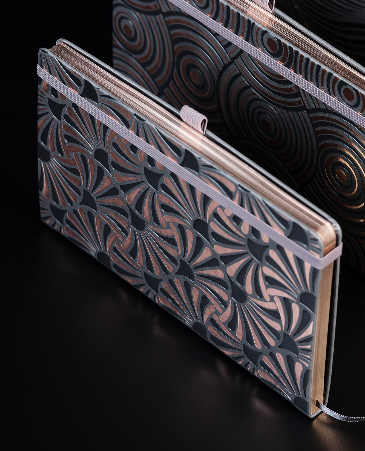 Carnet CASTELLI MILANO Rose - 9 x 14 cm - Hardcover - Ligné - Rose Lilly - 8056149956045