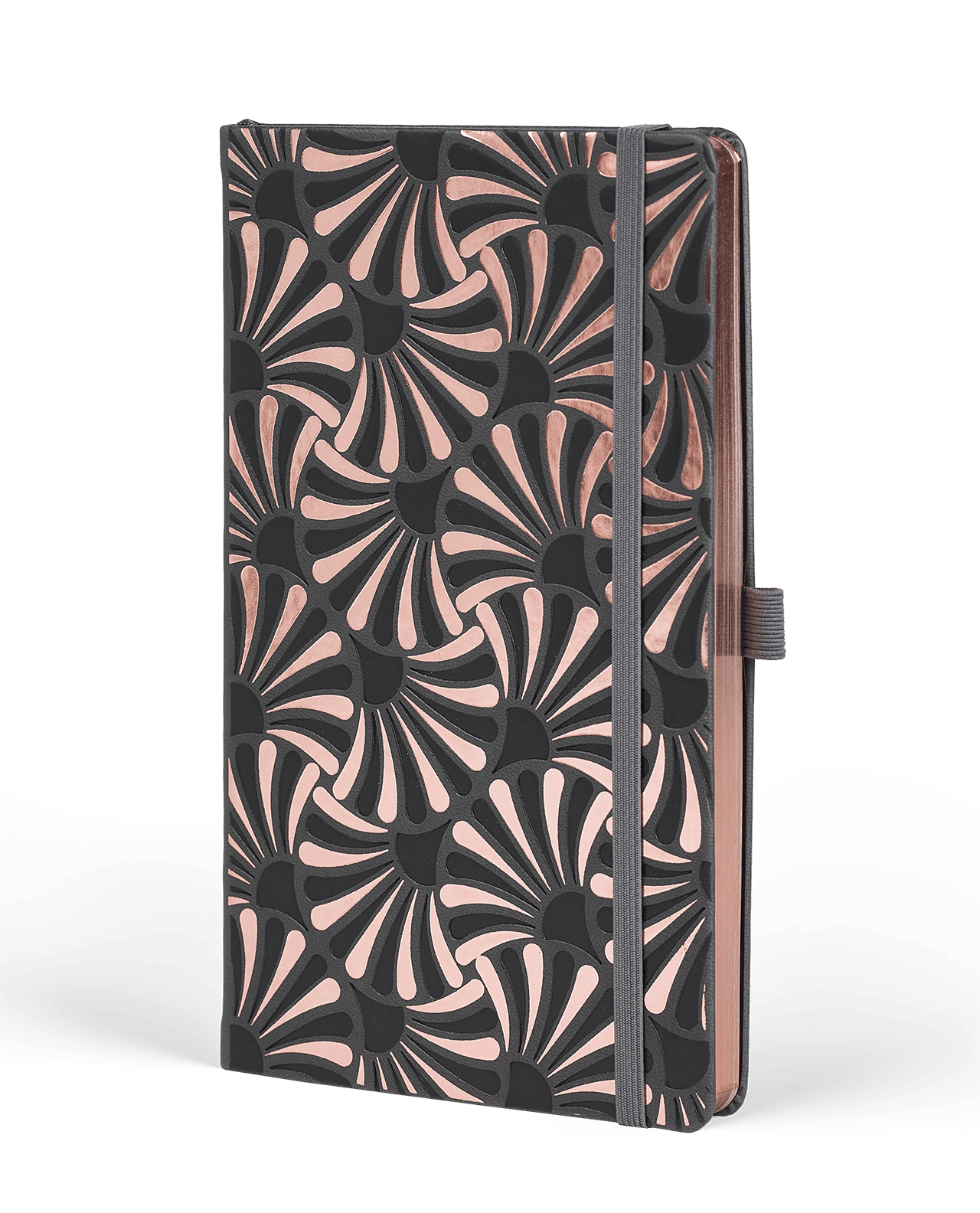 Carnet CASTELLI MILANO Rose - 9 x 14 cm - Hardcover - Ligné - Rose Lilly - 8056149956045