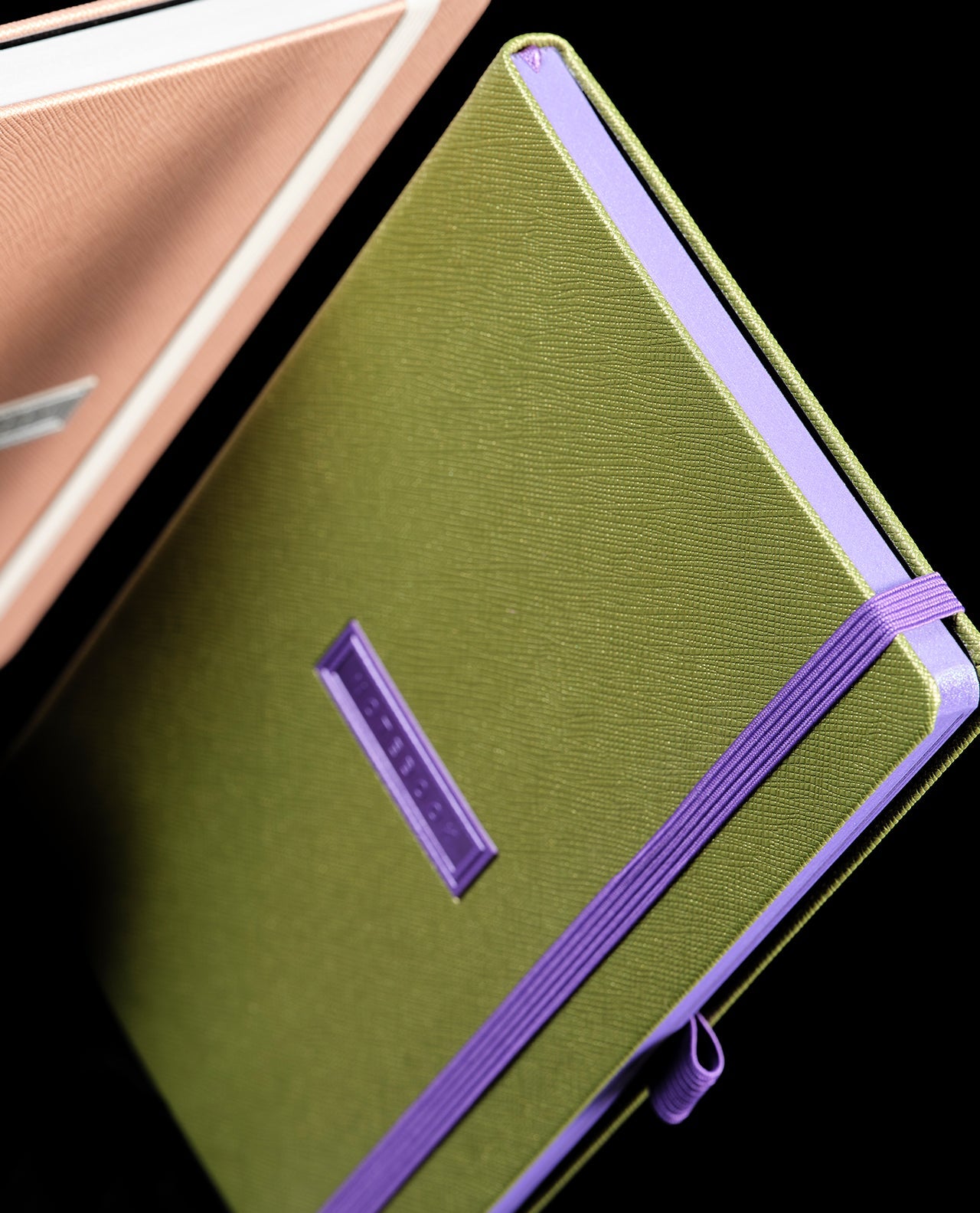 Carnet CASTELLI MILANO Shell - 13 x 21 cm - Hardcover - Ligné - Lime - 8056149956441