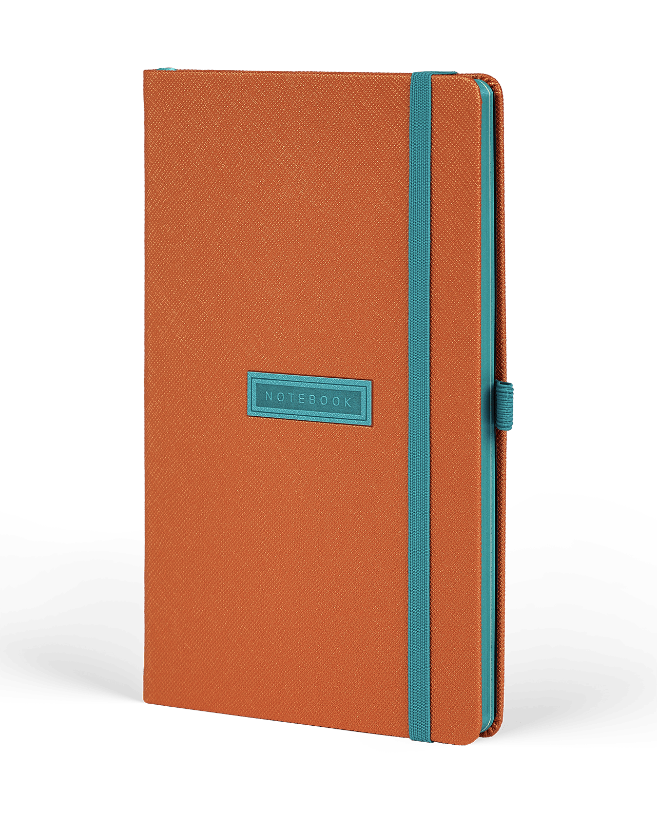 Carnet CASTELLI MILANO Shell - 13 x 21 cm - Hardcover - Ligné - Tangerine - 8056149956465