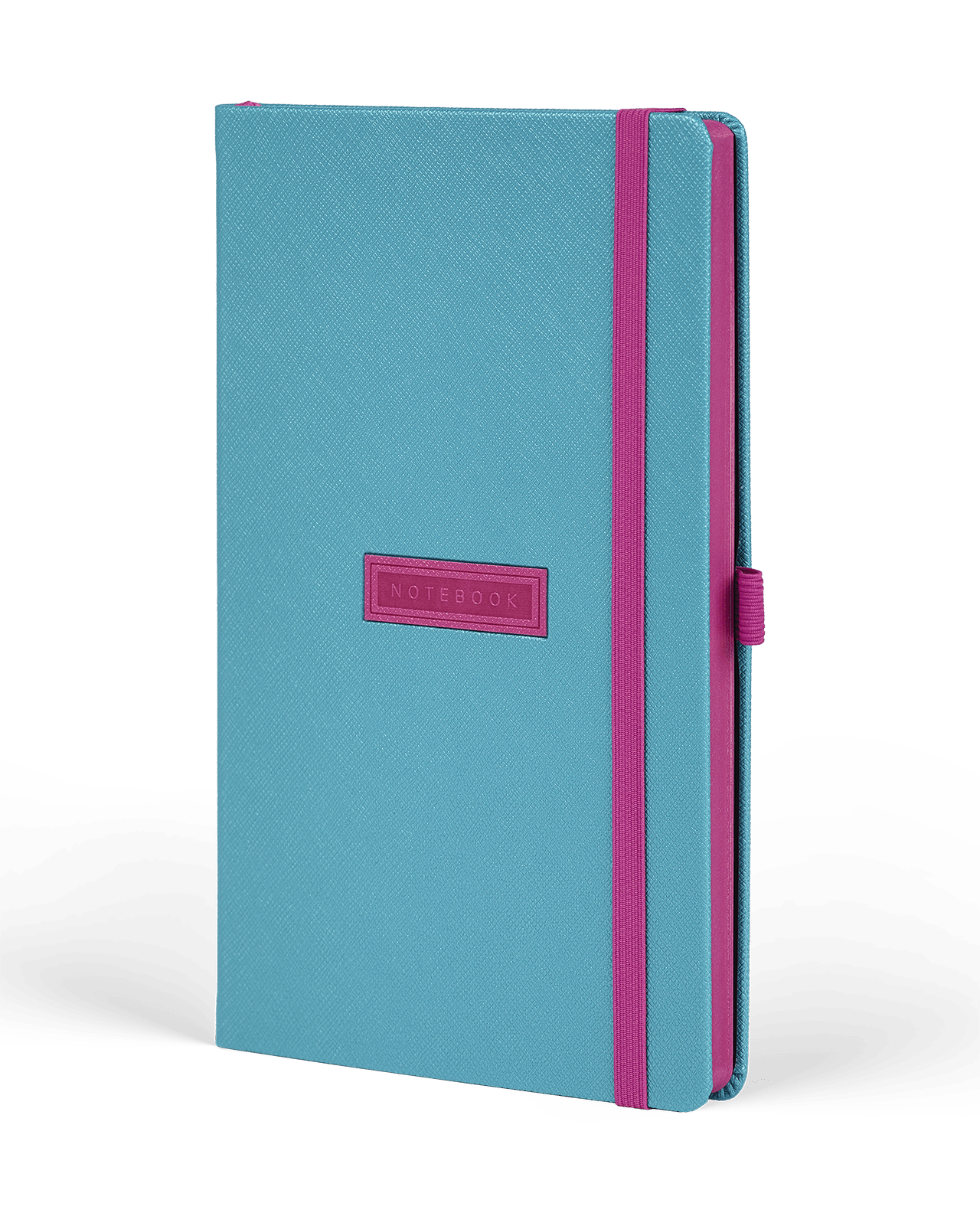Carnet CASTELLI MILANO Shell - 13 x 21 cm - Hardcover - Ligné - Turquoise - 8056149956434