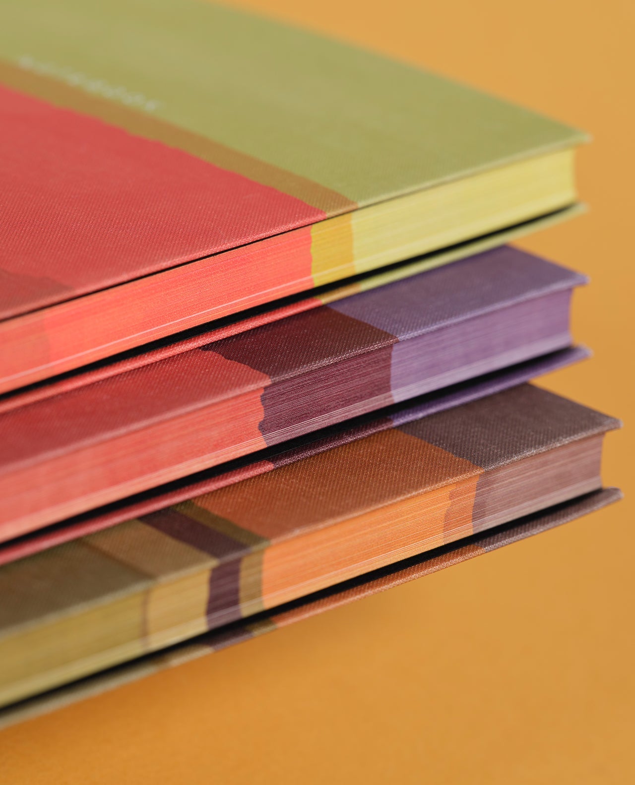 Carnet CASTELLI MILANO Stripes - 19 x 25 cm - Hardcover - Ligné - Apricot - 8056149954607