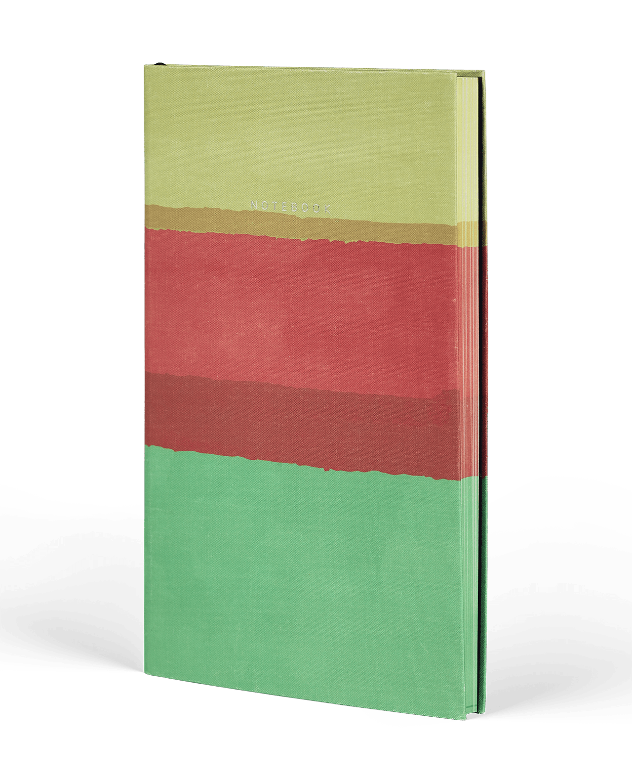 Carnet CASTELLI MILANO Stripes - 19 x 25 cm - Hardcover - Ligné - Apricot - 8056149954607