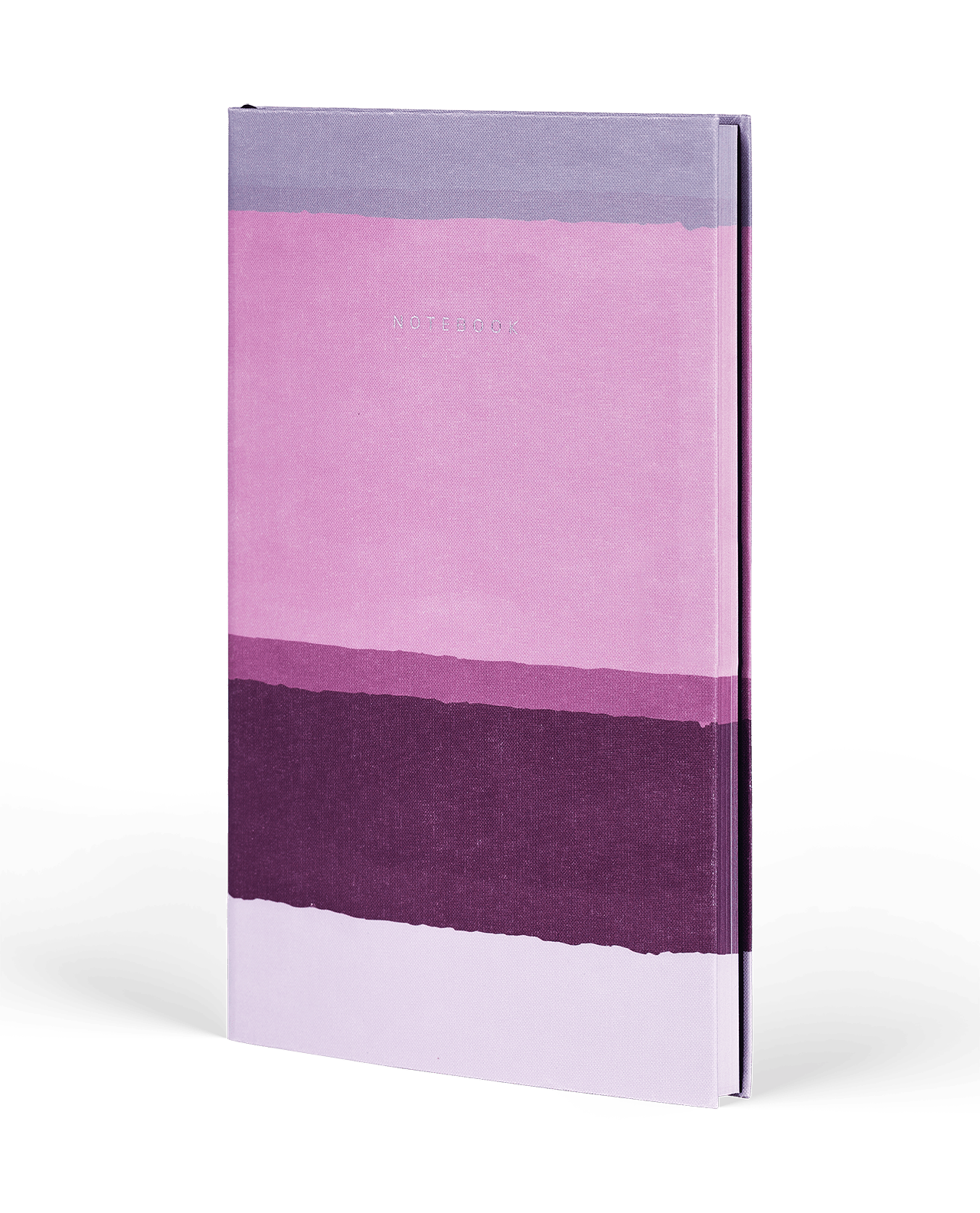 Carnet CASTELLI MILANO Stripes - 19 x 25 cm - Hardcover - Ligné - Bubblegum - 8056149954621