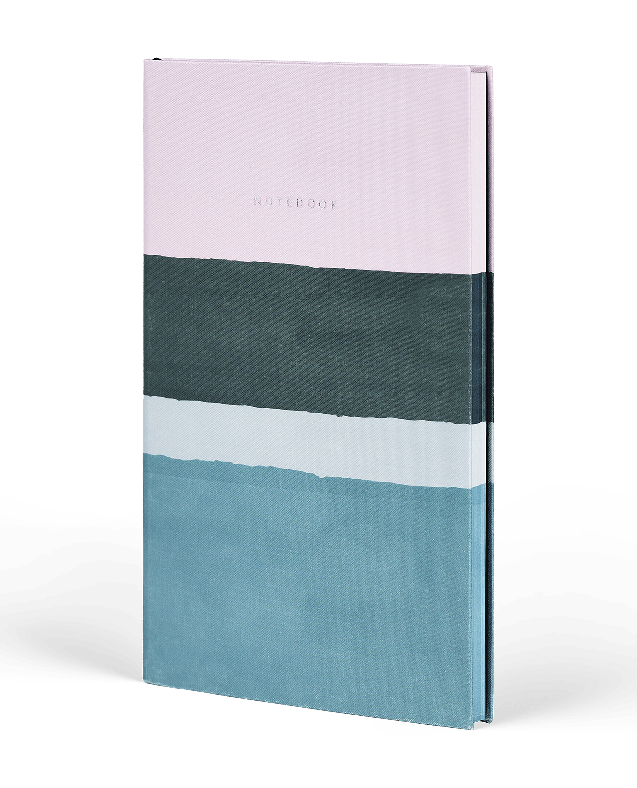 Carnet CASTELLI MILANO Stripes - 19 x 25 cm - Hardcover - Ligné - Dusty Pink - 8056149954584