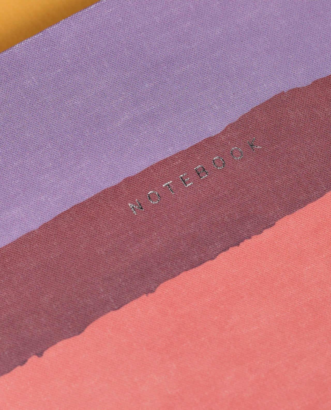 Carnet CASTELLI MILANO Stripes - 19 x 25 cm - Hardcover - Ligné - Peach - 8056149954591