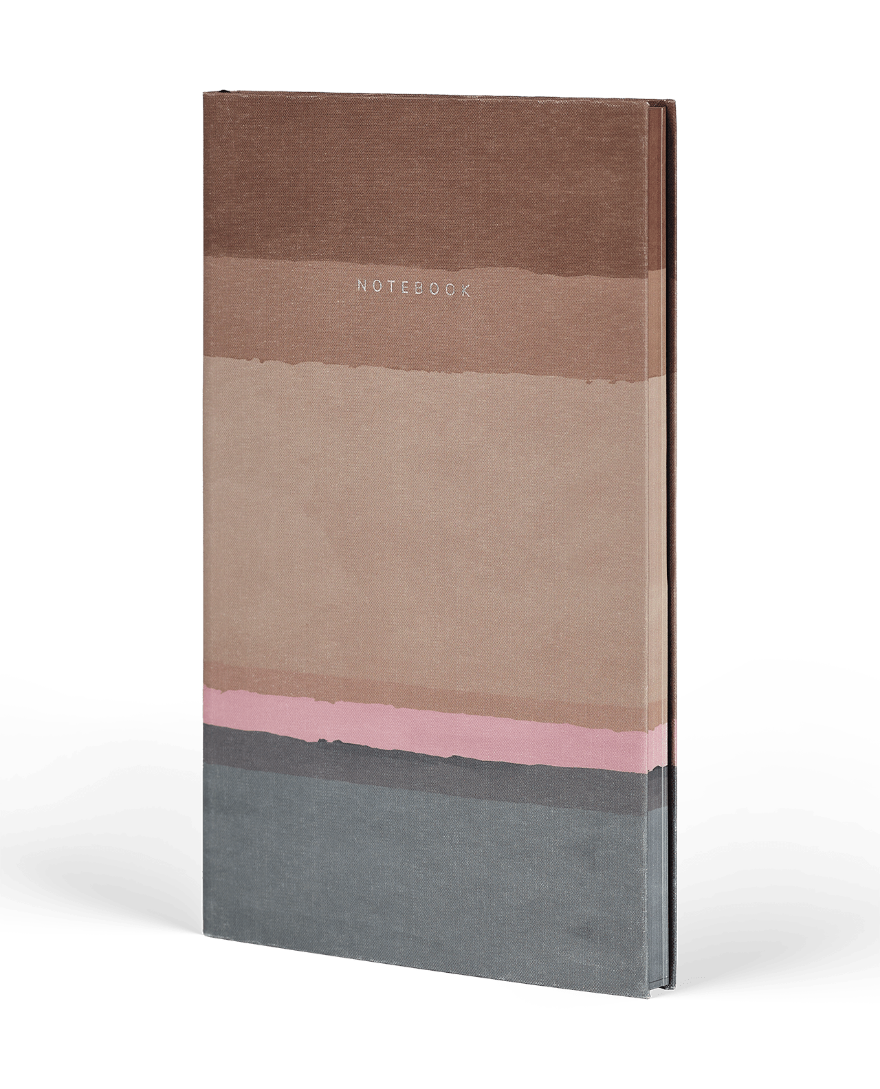 Carnet CASTELLI MILANO Stripes - 19 x 25 cm - Hardcover - Ligné - Rust - 8056149954652