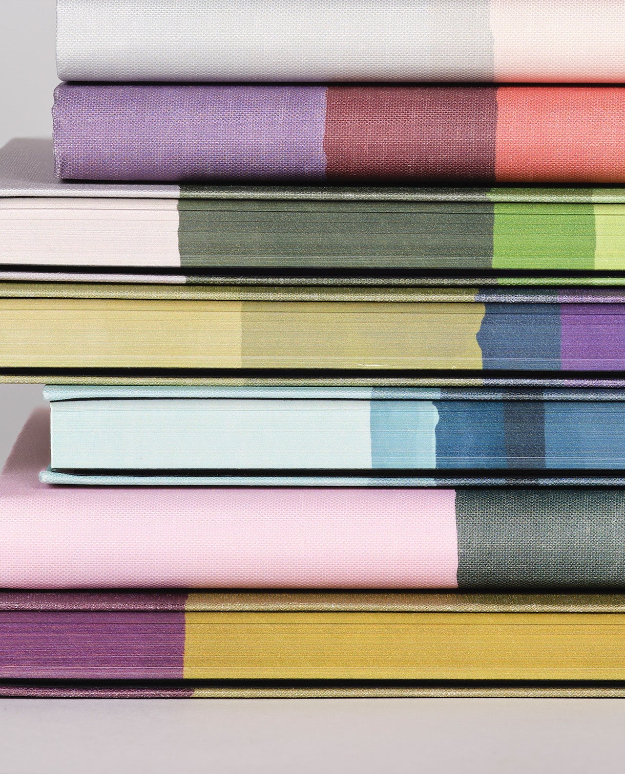 Carnet CASTELLI MILANO Stripes - 19 x 25 cm - Hardcover - Ligné - Shadow - 8056149954553